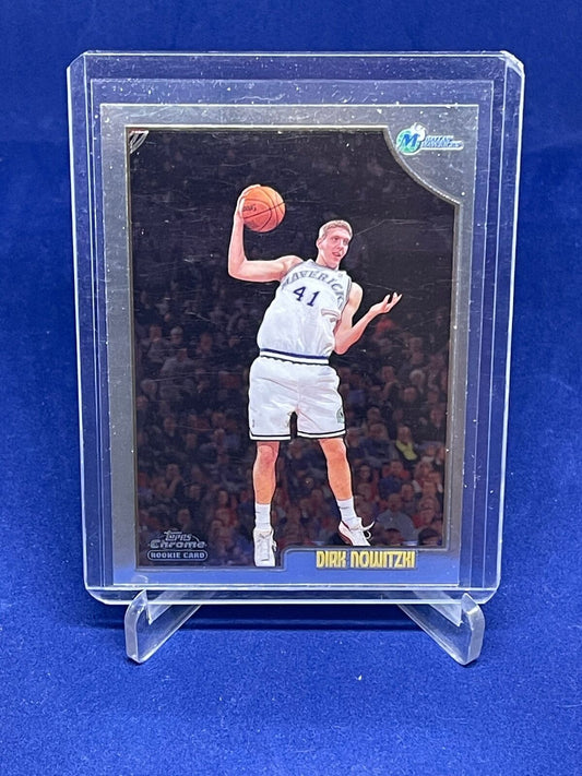 DIRK NOWITZKI 1998-99 TOPPS CHROME ROOKIE RC #154