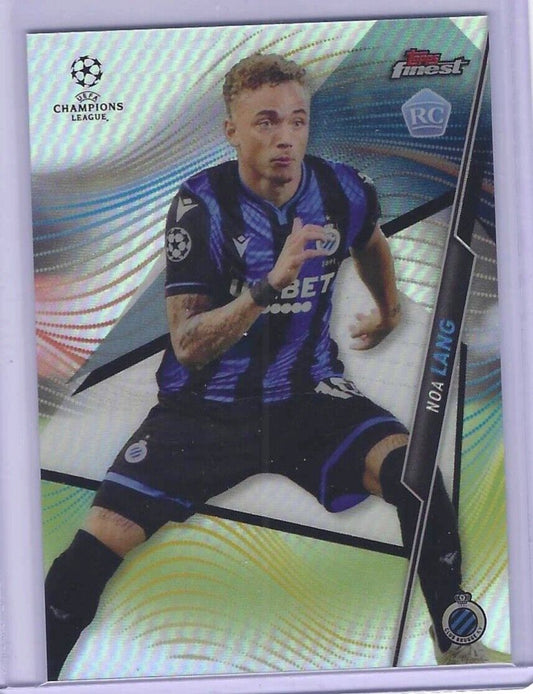 NOA LANG 020-21 TOPPS FINEST REFRACTOR ROOKIE RC #57