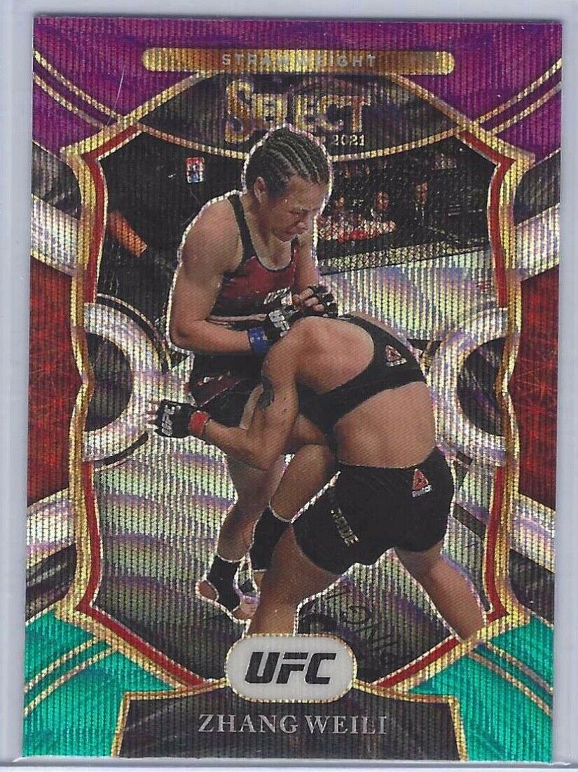 ZHANG WEILI 2021 PANINI SELECT CONCOURSE LEVEL TRI COLOR PRIZM #93