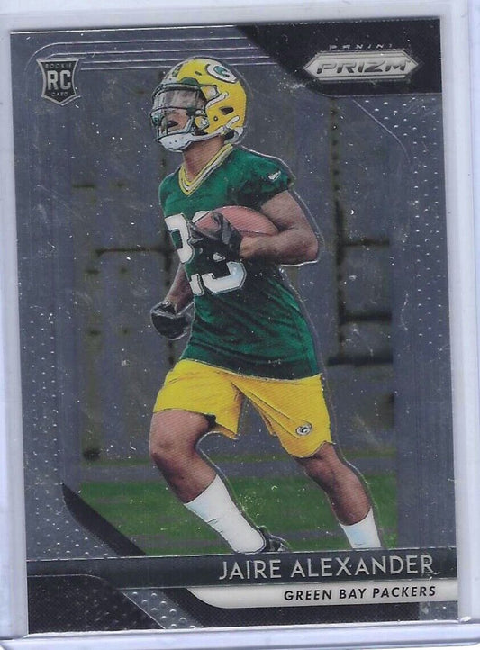 JAIRE ALEXANDER 2018 PANINI PRIZM BASE ROOKIE RC #249