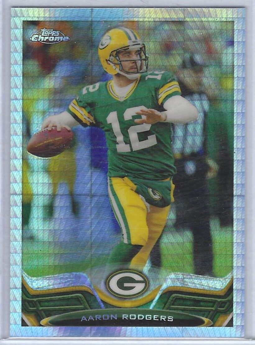 AARON RODGERS 2013 TOPPS CHROME PRISM REFRACTOR #D 013/260