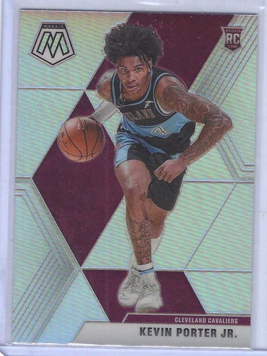 KEVIN PORTER JR 2019-20 PANINI MOSAIC SILVER PRIZM ROOKIE RC #248
