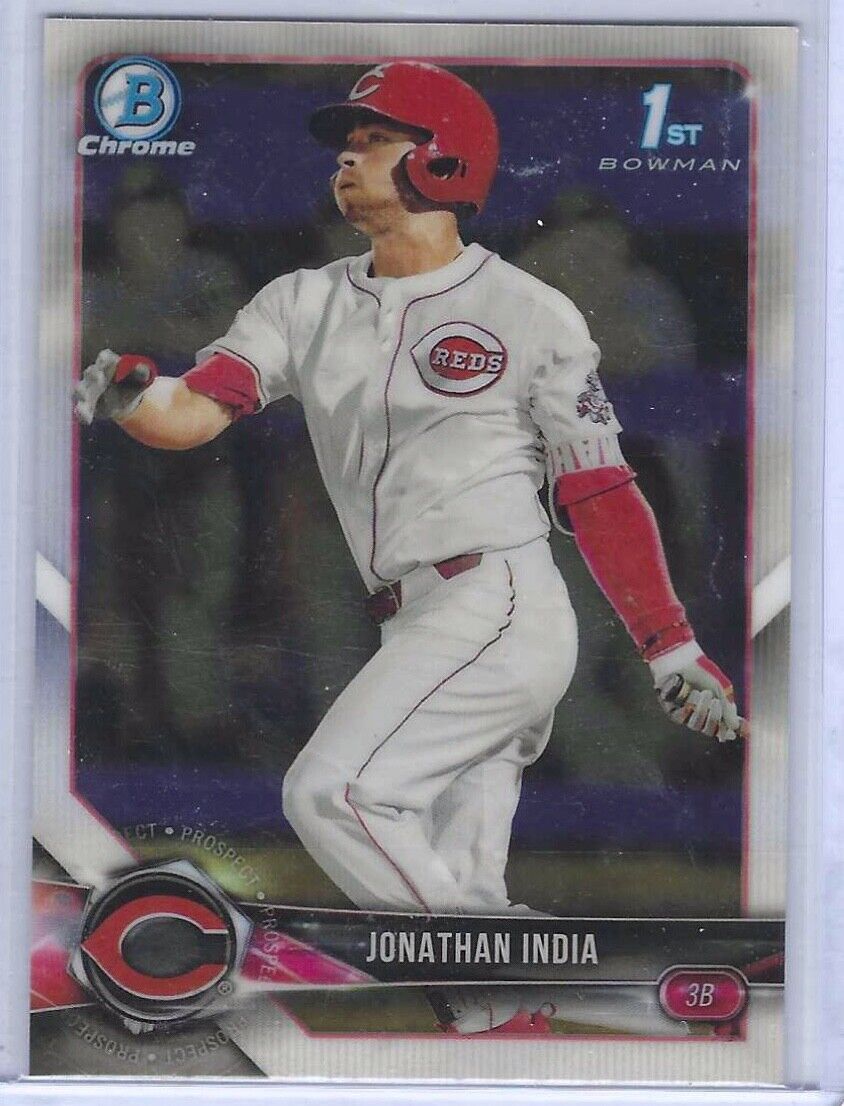 JONATHAN INDIA 2018 BOWMAN CHROME 1ST BOWMAN PROSPECT #BDC-112