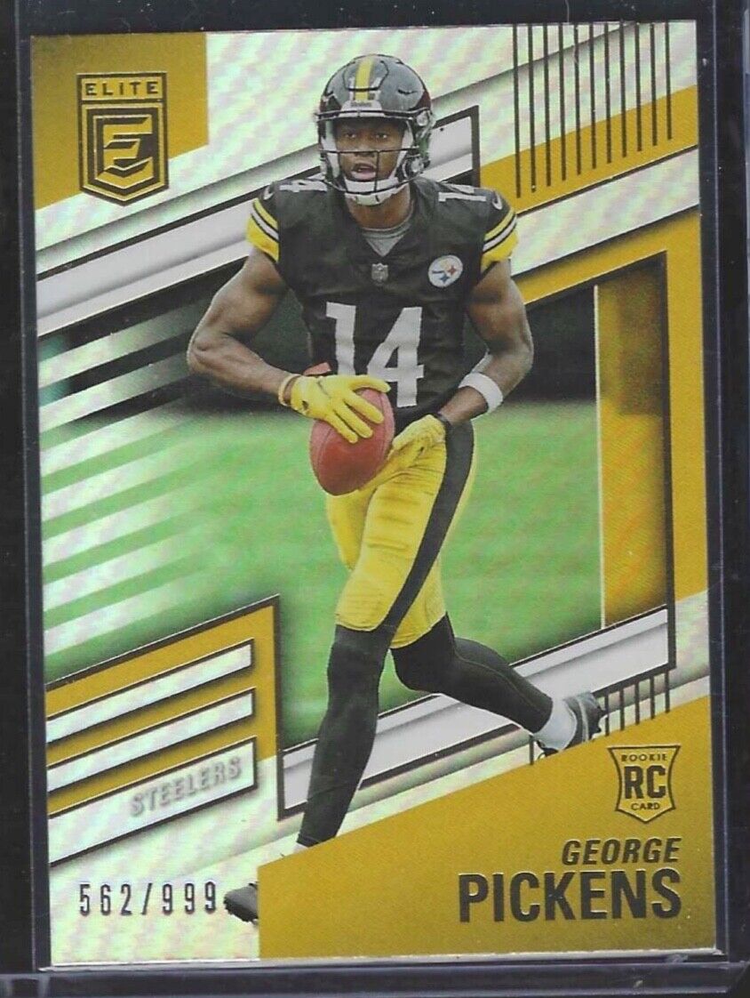 GEORGE PICKENS 2022 PANINI DONRUSS ELITE SILVER TRUE ROOKIE RC #D 562/999