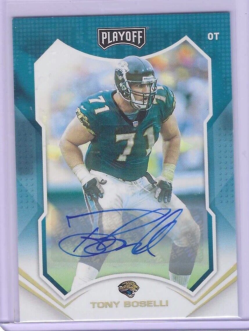 TONY BOSELLI 2021 PANINI PLAYOFF AUTO #68