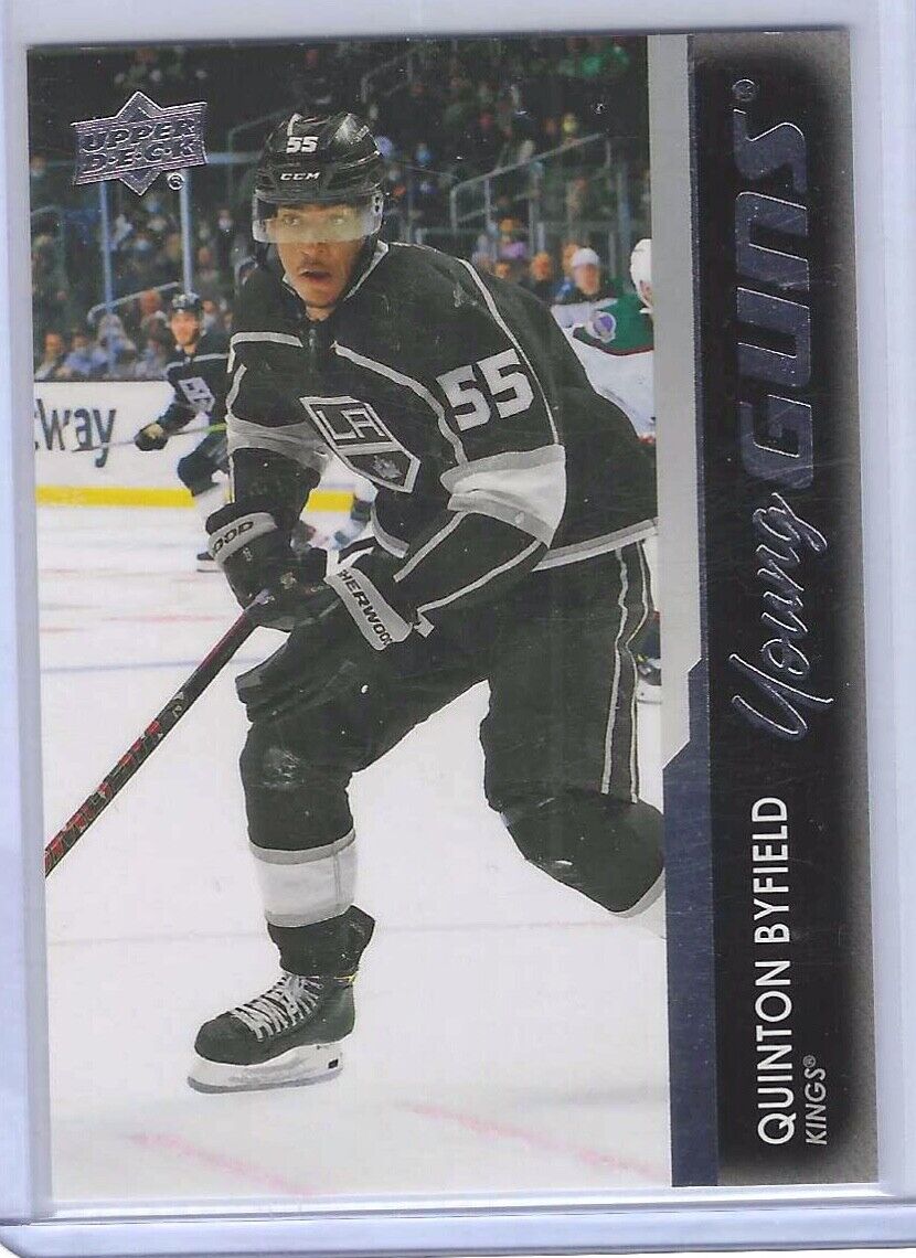 QUINTON BYFIELD 2021 UPPER DECK SERIES TWO YOUNG GUNS ROOKIE RC #488