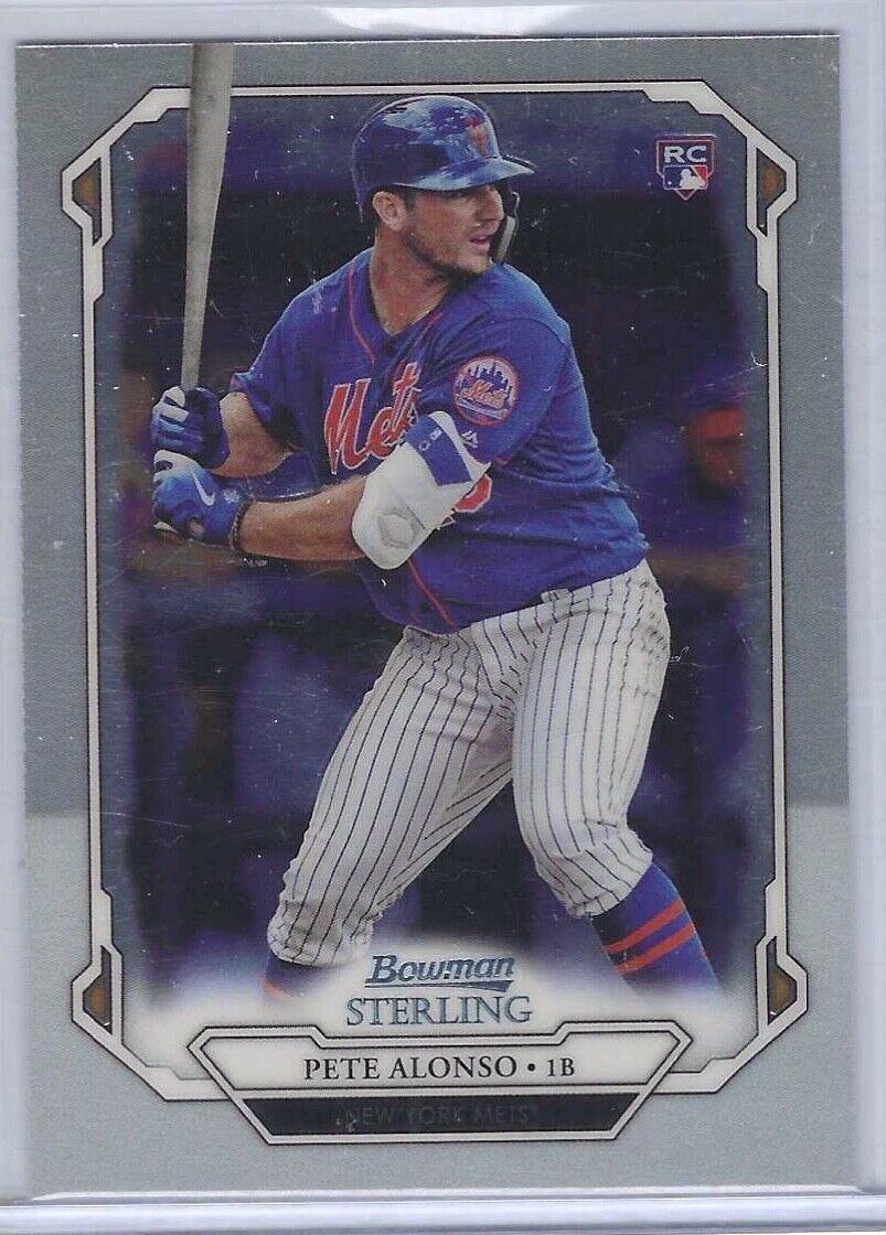 PETE ALONSO 2019 BOWMAN STERLING ROOKIE RC #BSR-61