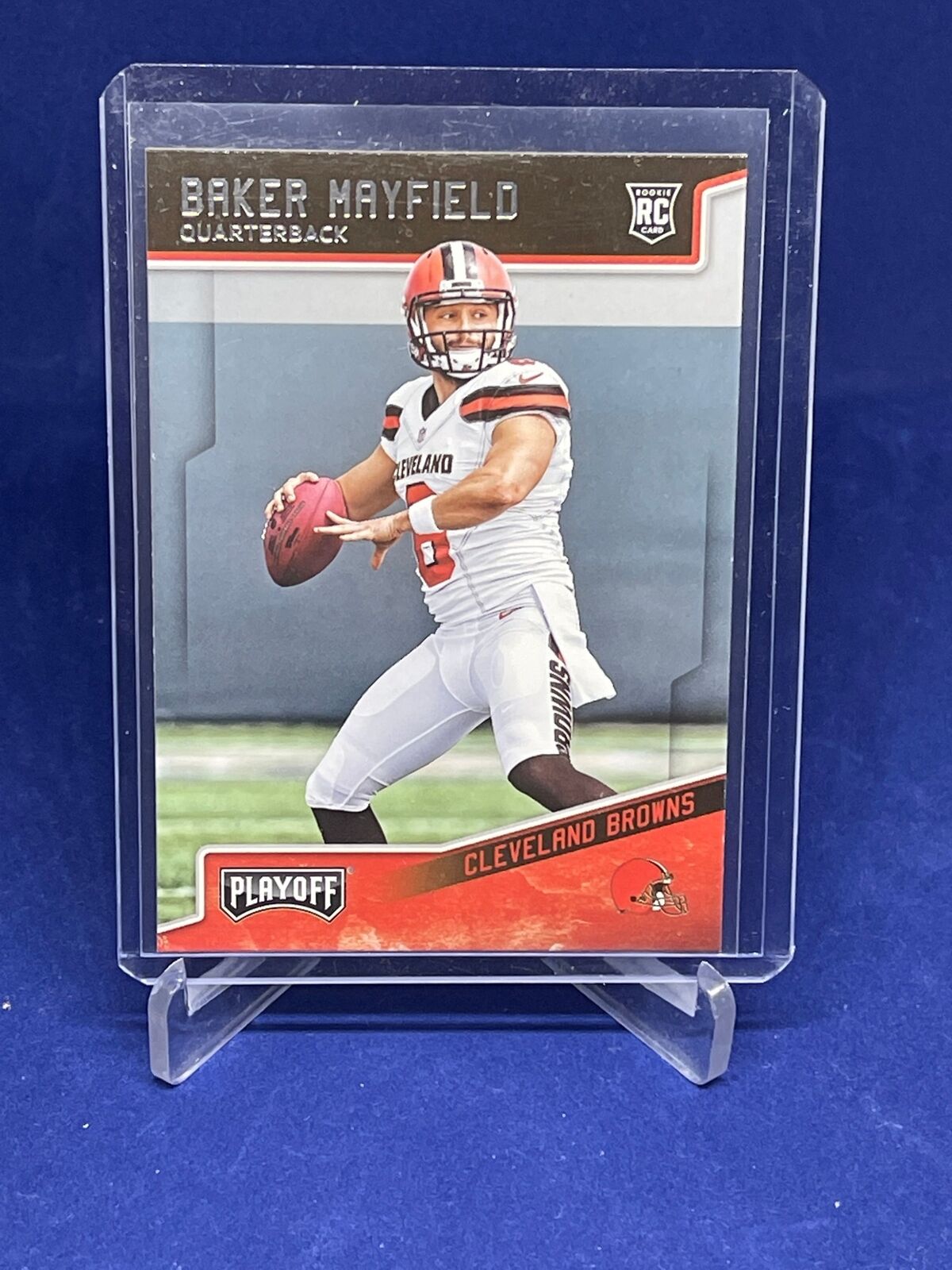 BAKER MAYFIELD 2018 PANINI PLAYOFF ROOKIE RC #202