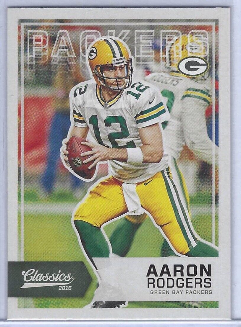 AARON RODGERS 2016 PANINI CLASSICS PHOTO VARIATION #62