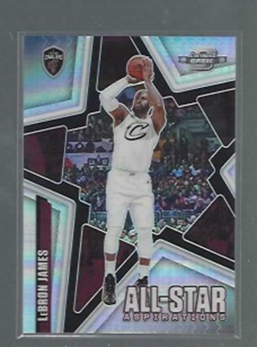 LEBRON JAMES 2020-21 PANINI CONTENDERS OPTIC ALL STAR ASPIRATIONS SILVER HOLO #1