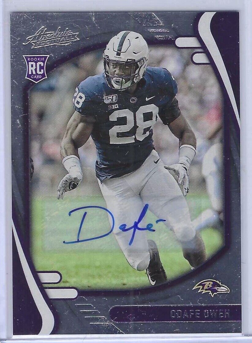 ODAFE OWEH 2021 PANINI ABSOLUTE ROOKIE AUTO RC #153