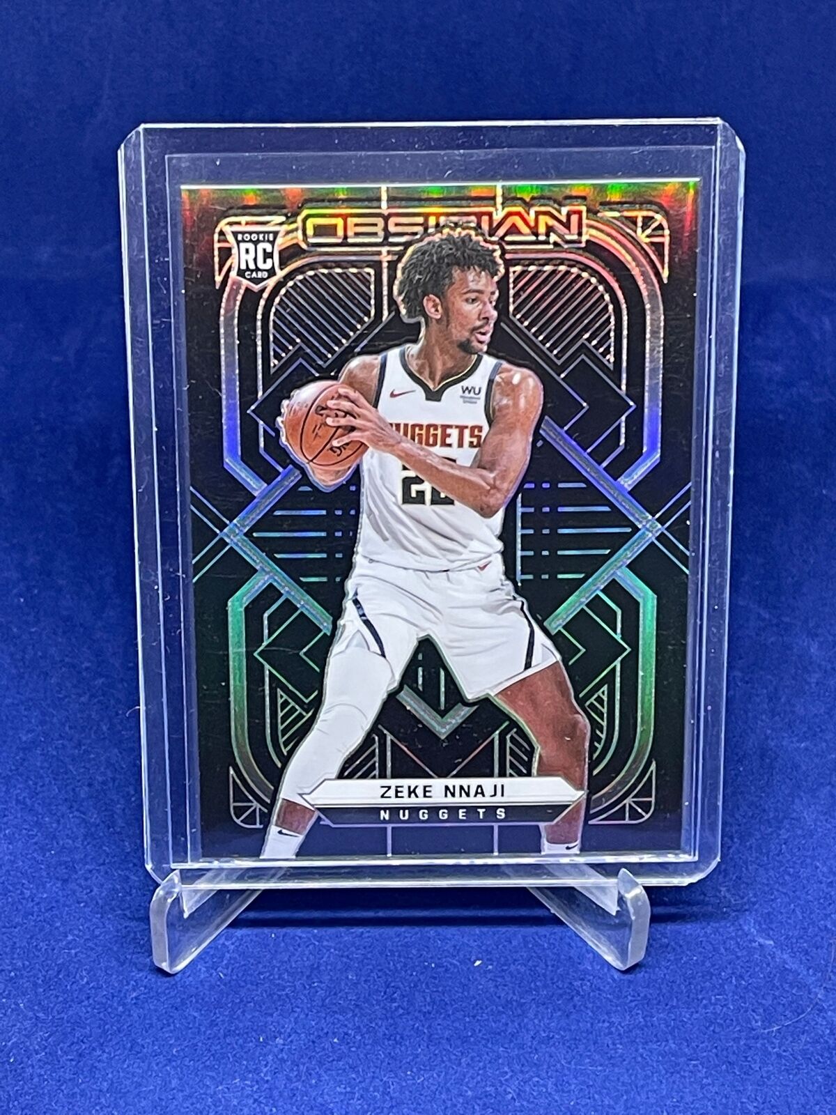 ZEKE NNAJI 2020-21 PANINI OBSIDIAN ROOKIE RC #182