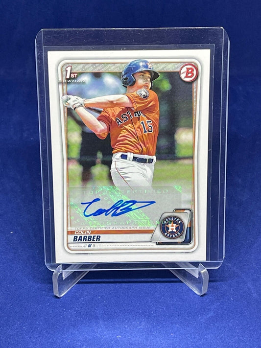 COLIN BARBER 2020 BOWMAN PROSPECTS AUTO PROSPECT