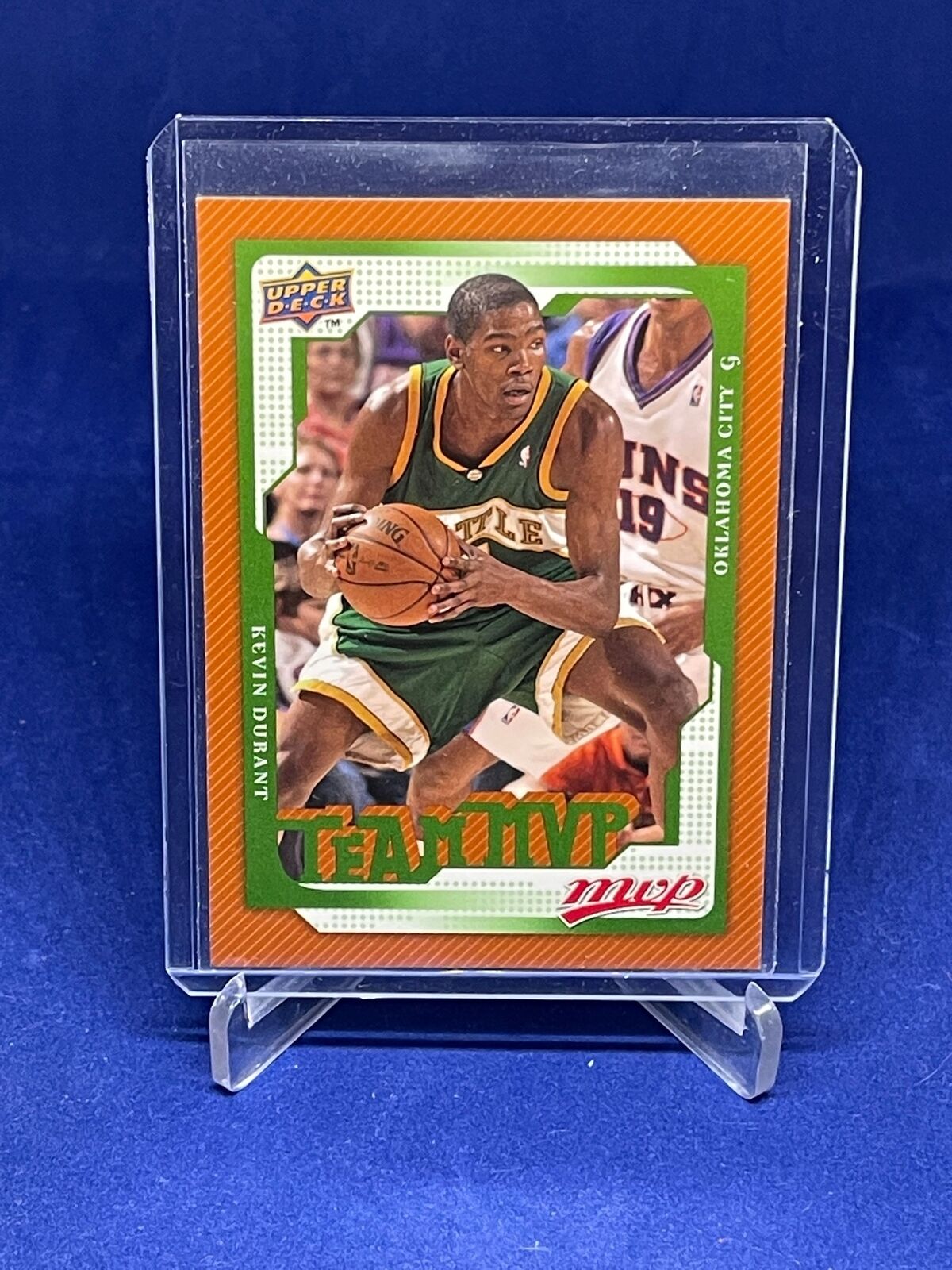 KEVIN DURANT 2008-09 UPPER DECK NBA MVP TEAM MVP ORANGE #197