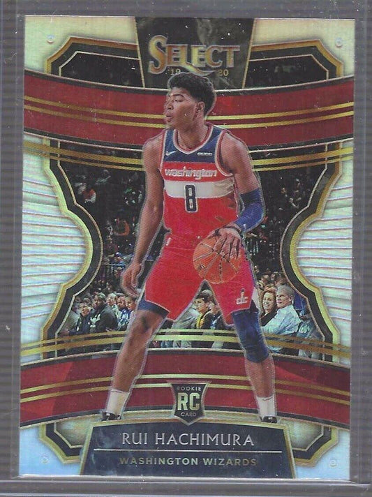 RUI HACHIMURA 2019 -20 PANINI SELECT CONCOURSE SILVER PRIZM ROOKIE RC #51