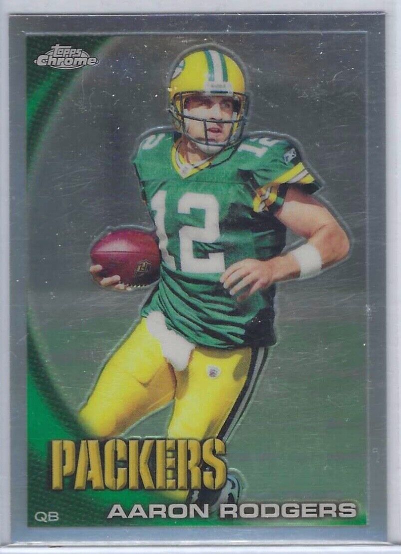 AARON RODGERS 2010 TOPPS CHROME REFRACTOR #C124