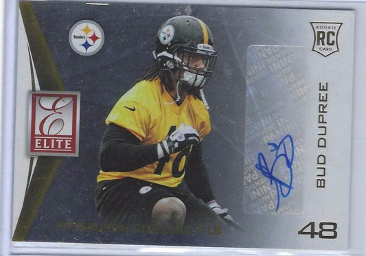 BUD DUPREE 2015 PANINI DONRUSS ELITE AUTO RC #ERS-BD