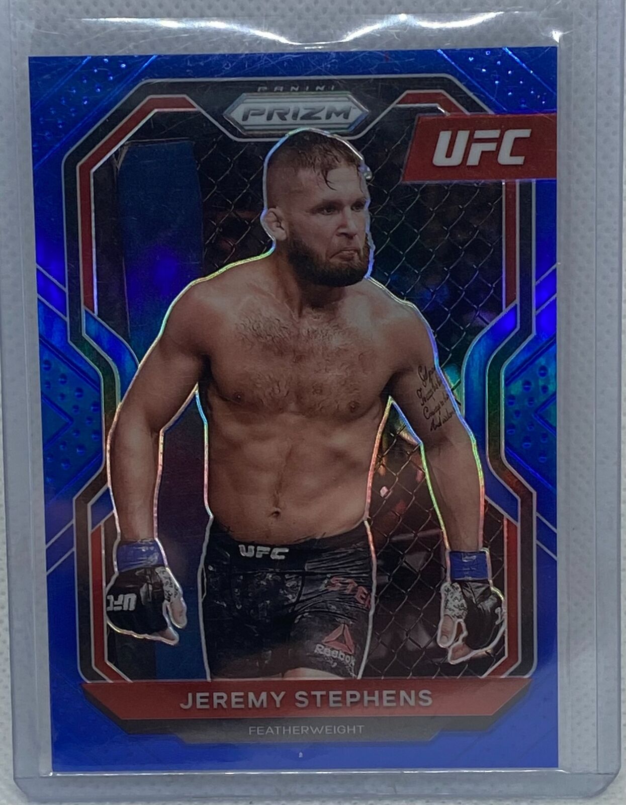 JEREMY STEPHENS 2021 PANINI PRIZM BLUE PRIZMS #D 98/199