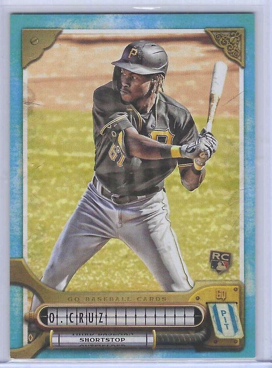 ONEIL CRUZ 2022 TOPPS GYPSY QUEEN LIGHT BLUE ROOKIE RC #D 066/150