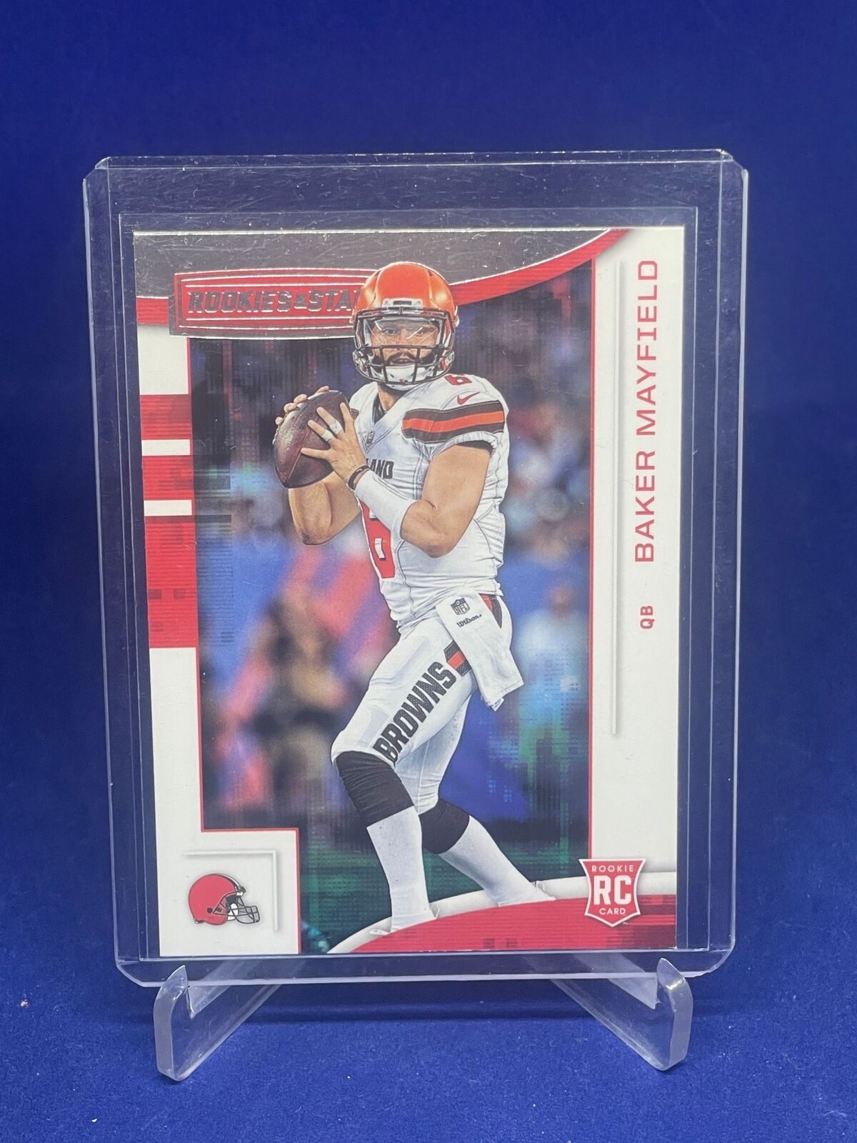 BAKER MAYFIELD 2018 PANINI ROOKIES AND STARS ROOKIE RC #101