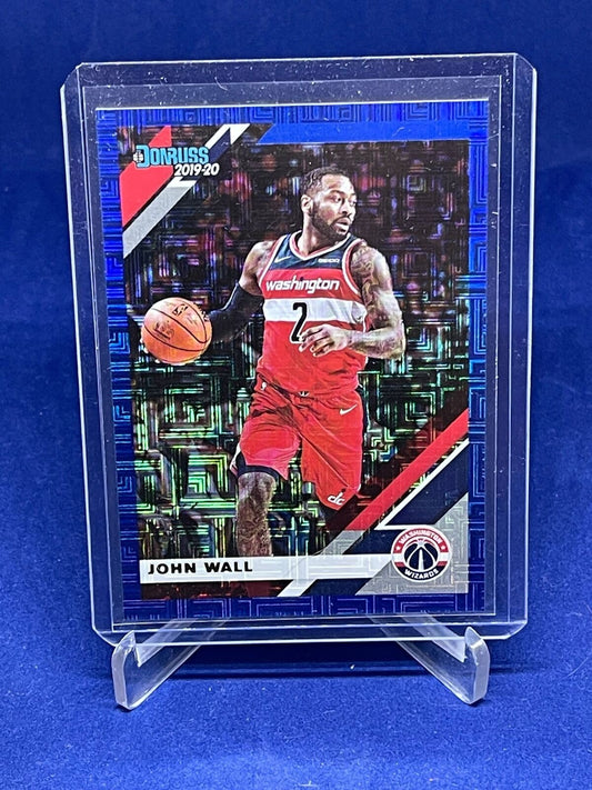 JOHN WALL 2019-20 PANINI DONRUSS BLUE CHOICE INFINITE #D 20/35