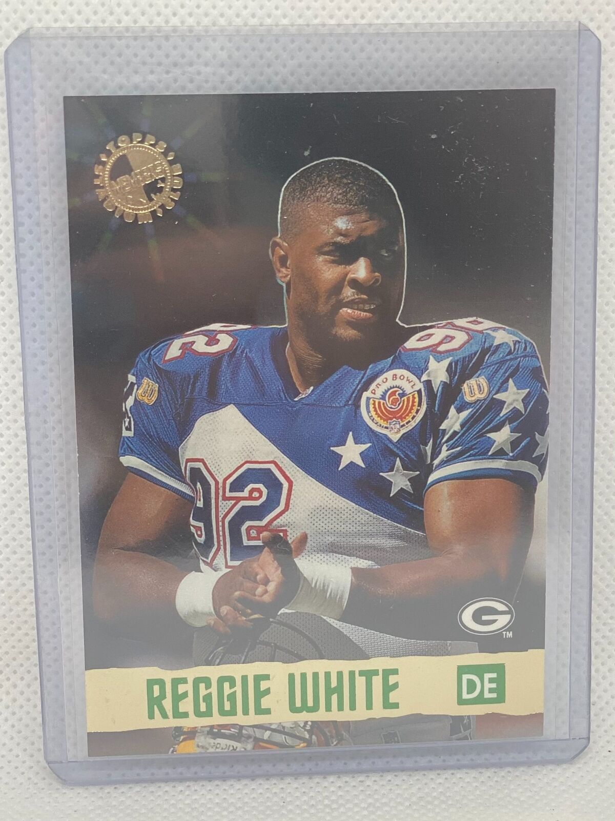 REGGIE WHITE 1996 TOPPS STADIUM CLUB MEMBERS ONLY THE LEGEND GROWS #34