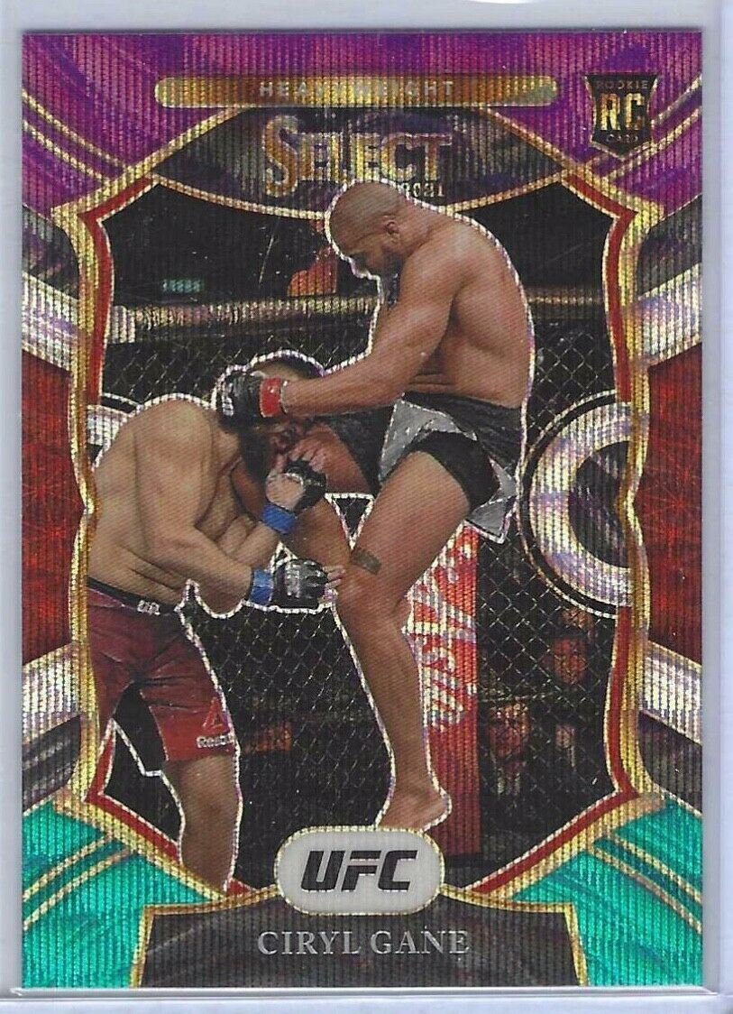 CIRYL GANE 2021 PANINI SELECT CONCOURSE LEVEL TRI COLOR PRIZM RC #98