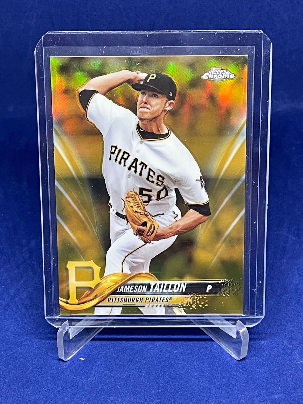 JAMESON TAILLON 2018 TOPPS CHROME GOLD REFRACTOR #D 14/50