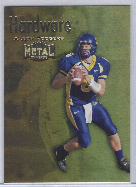 AARON RODGERS 2012 FLEER RETRO METAL UNIVERSE HARDWARE SSP #27 OF 30H