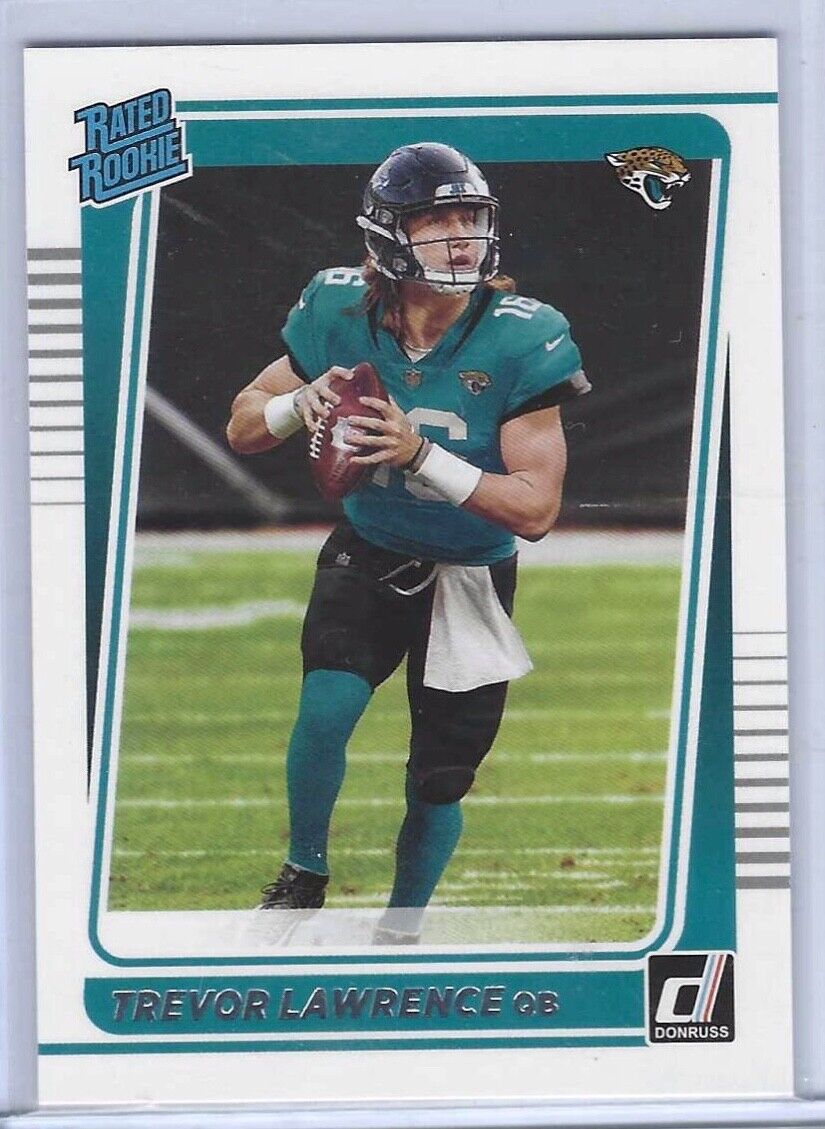 TREVOR LAWRENCE 2021 PANINI DONRUSS RATED ROOKIE RC #251