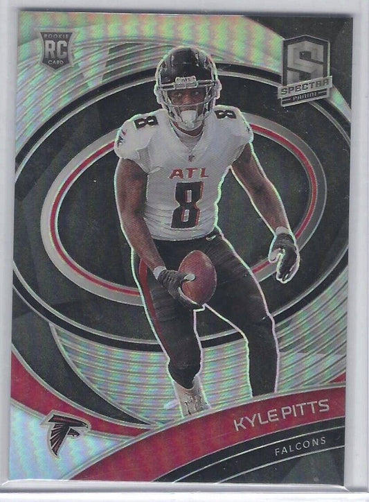 KYLE PITTS 2021 PANINI SPECTRA SILVER PRIZM RC #D 127/149