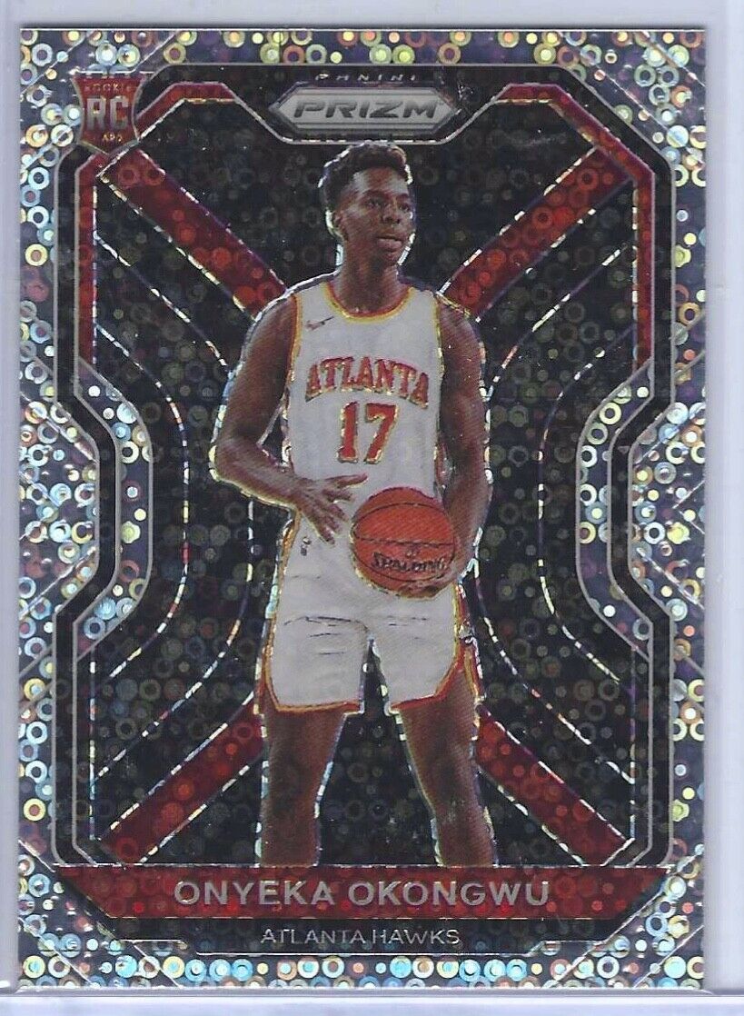 ONYEKA OKONGWU 2020-21 PANINI PRIZM SILVER FAST BREAK PRIZM VARIATION RC #260