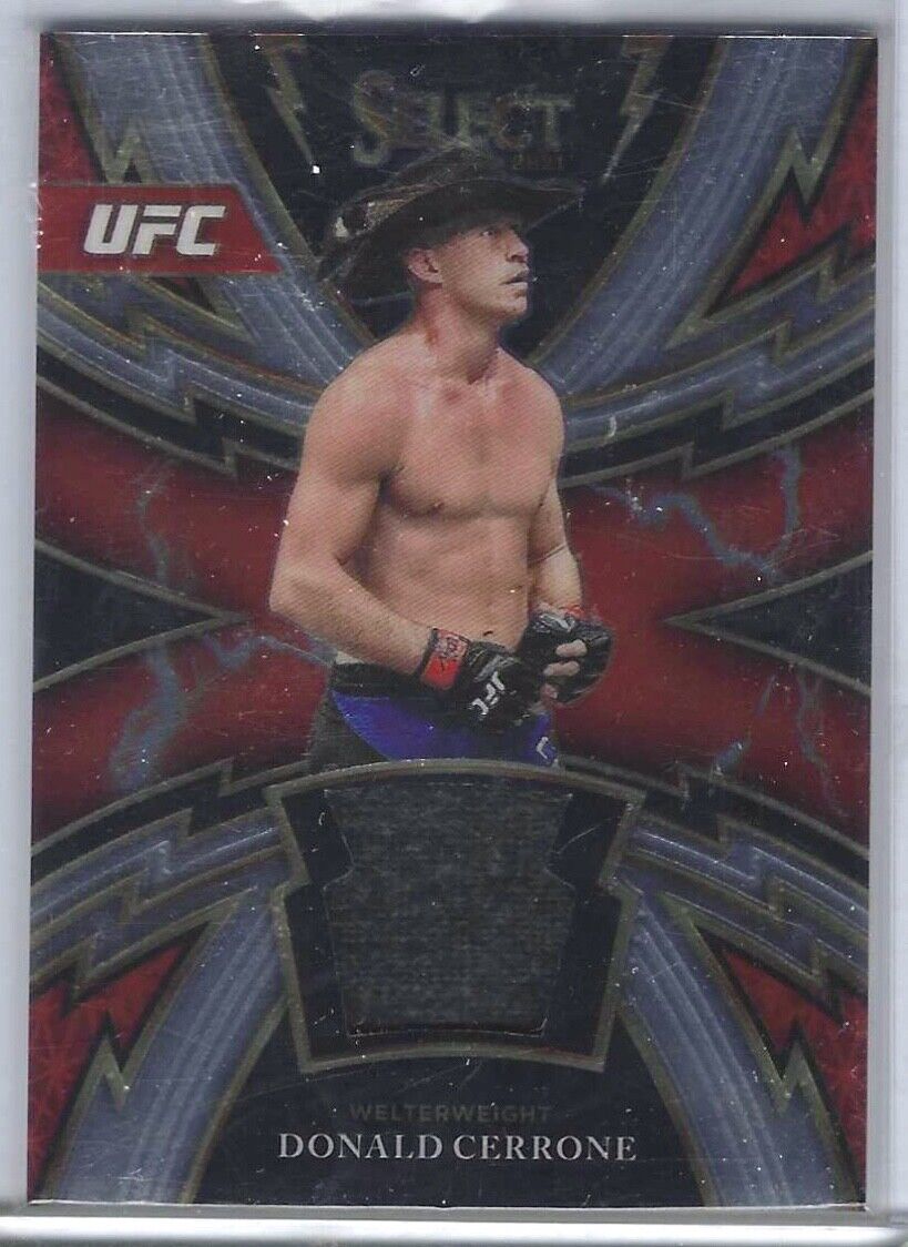 DONALD CERRONE 2021 PANINI SELECT UFC WELTERWEIGHT PATCH #D 116/149