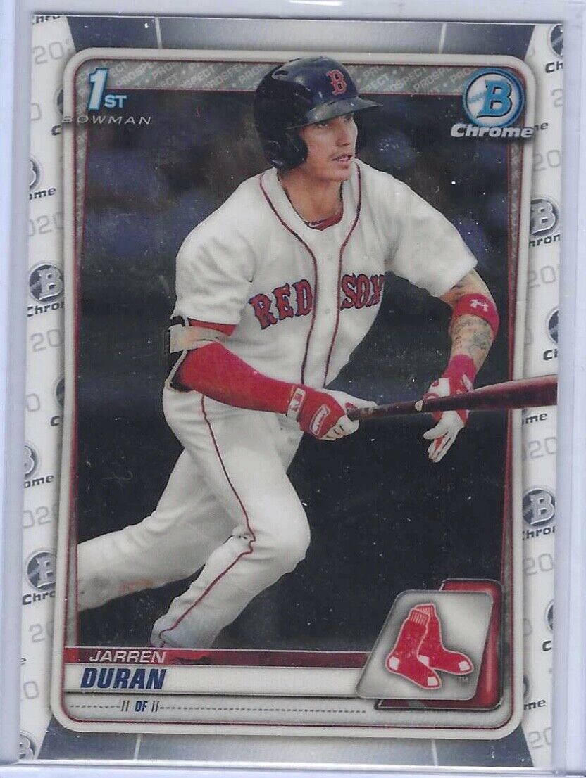 JARREN DURAN 2020 BOWMAN CHROME 1ST BOWMAN PROSPECT #BCP-144