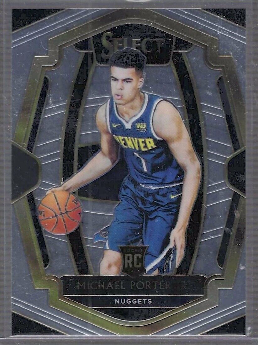 MICHAEL PORTER JR 2018-19 PANINI SELECT PREMIER LEVEL ROOKIE RC #134