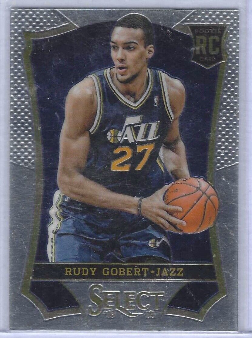 RUDY GOBERT 2013-14 PANINI SELECT ROOKIE RC #199
