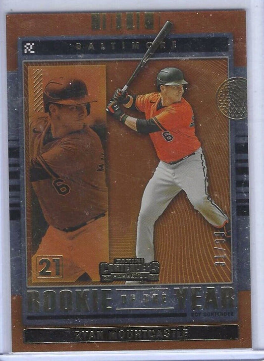 RYAN MOUNTCASTLE 2021 PANINI CONTENDERS ROOKIE OF THE YEAR CONTENDER RC #D 31/99