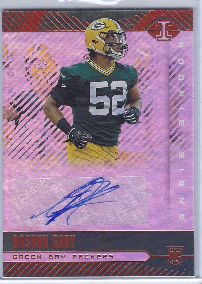 RASHAN GARY 2019 PANINI ILLUSIONS ROOKIE SIGNS AUTO RC #RS-RAG