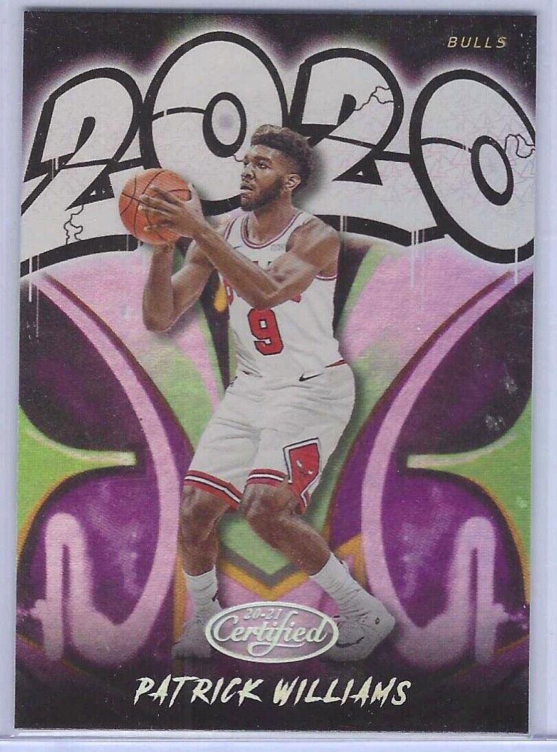 PATRICK WILLIAMS 2020-21 PANINI CERTIFIED GRAFFITI FOIL ROOKIE RC #27