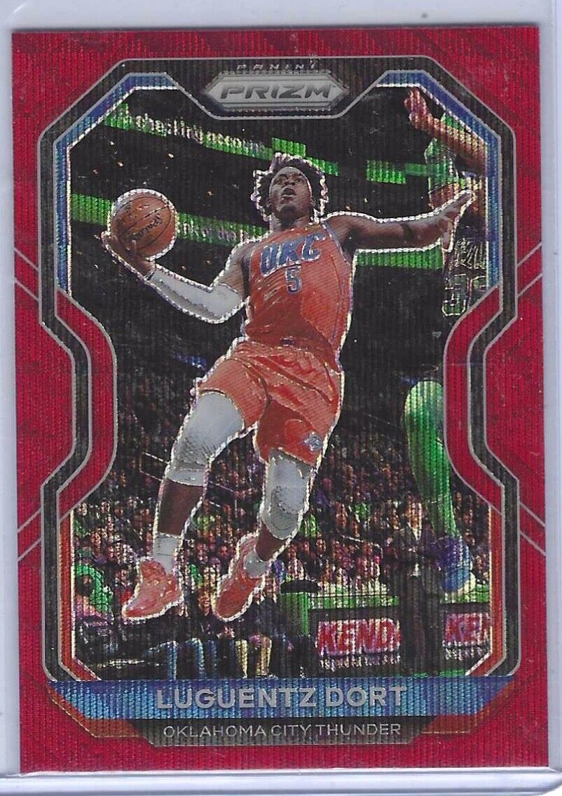 LUGUENTZ DORT 2020-21 PANINI PRIZM RED RUBY WAVE PRIZM #31