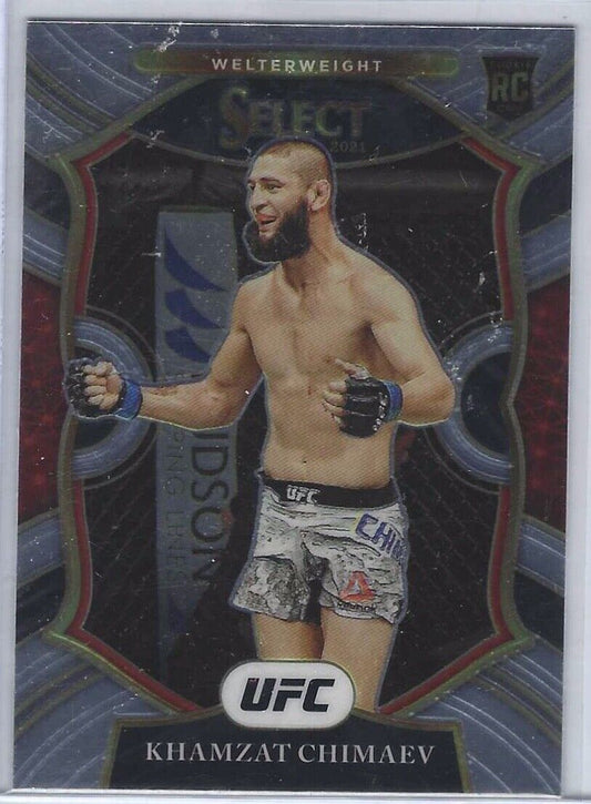 KHAMZAT CHIMAEV 2021 SELECT UFC WELTERWEIGHT CONCOURSE LEVEL RC #57