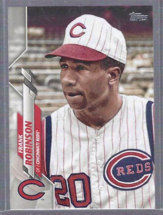 FRANK ROBINSON 2020 TOPPS SERIES TWO SP PHOTO VARIATION #685