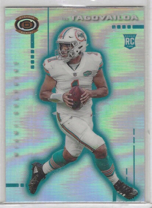 TUA TAGOVAILOA 2020 PANINI CHRONICLES DYNAGON SILVER PRIZM ROOKIE RC #D-2