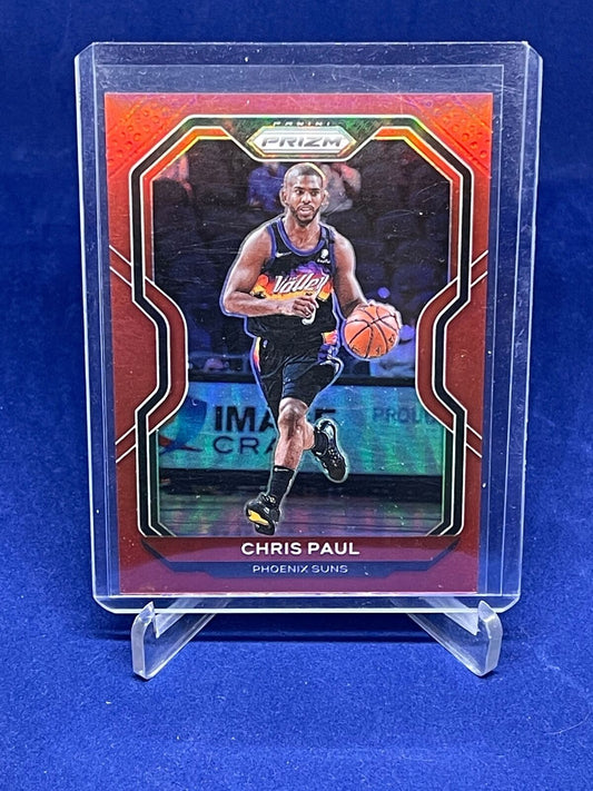 CHRIS PAUL 2020-21 PANINI CHRONICLES PRIZM UPDATE RED PRIZMS #D 57/149