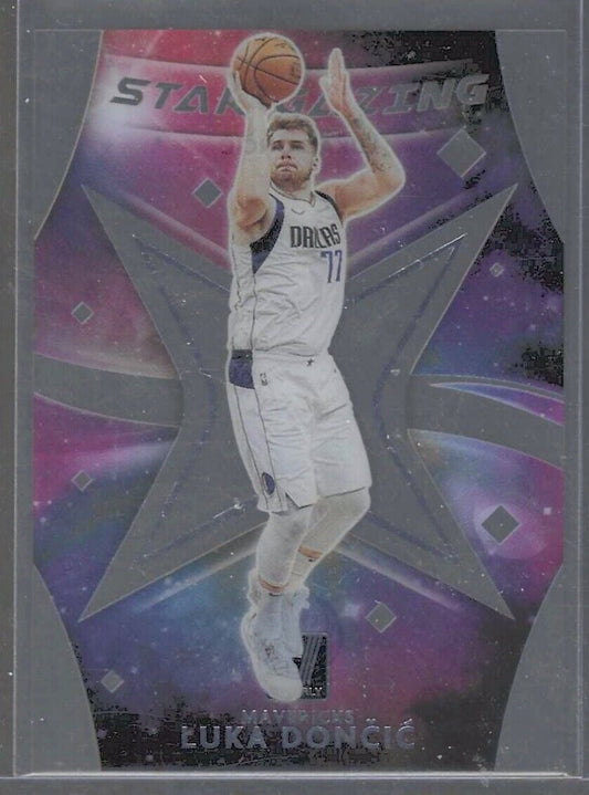 LUKA DONCIC 2020-21 PANINI CLEARLY DONRUSS STAR GAZING INSERT #4