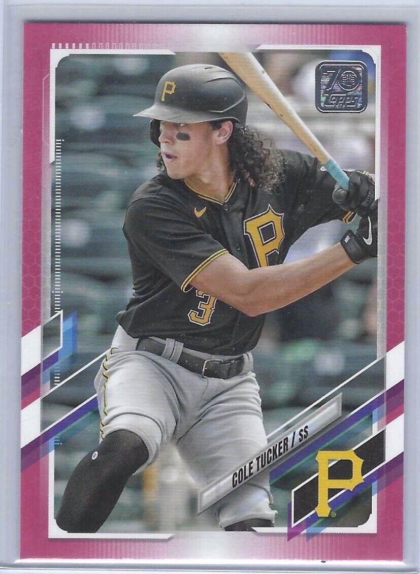 COLE TUCKER 2021 TOPPS UPDATE SERIES RED #D 20/50