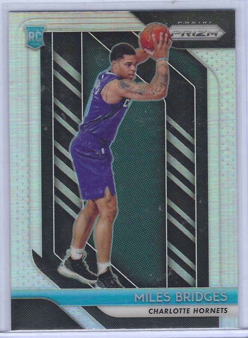 MILES BRIDGES 2018-19 PANINI PRIZM SILVER PRIZM ROOKIE RC #278