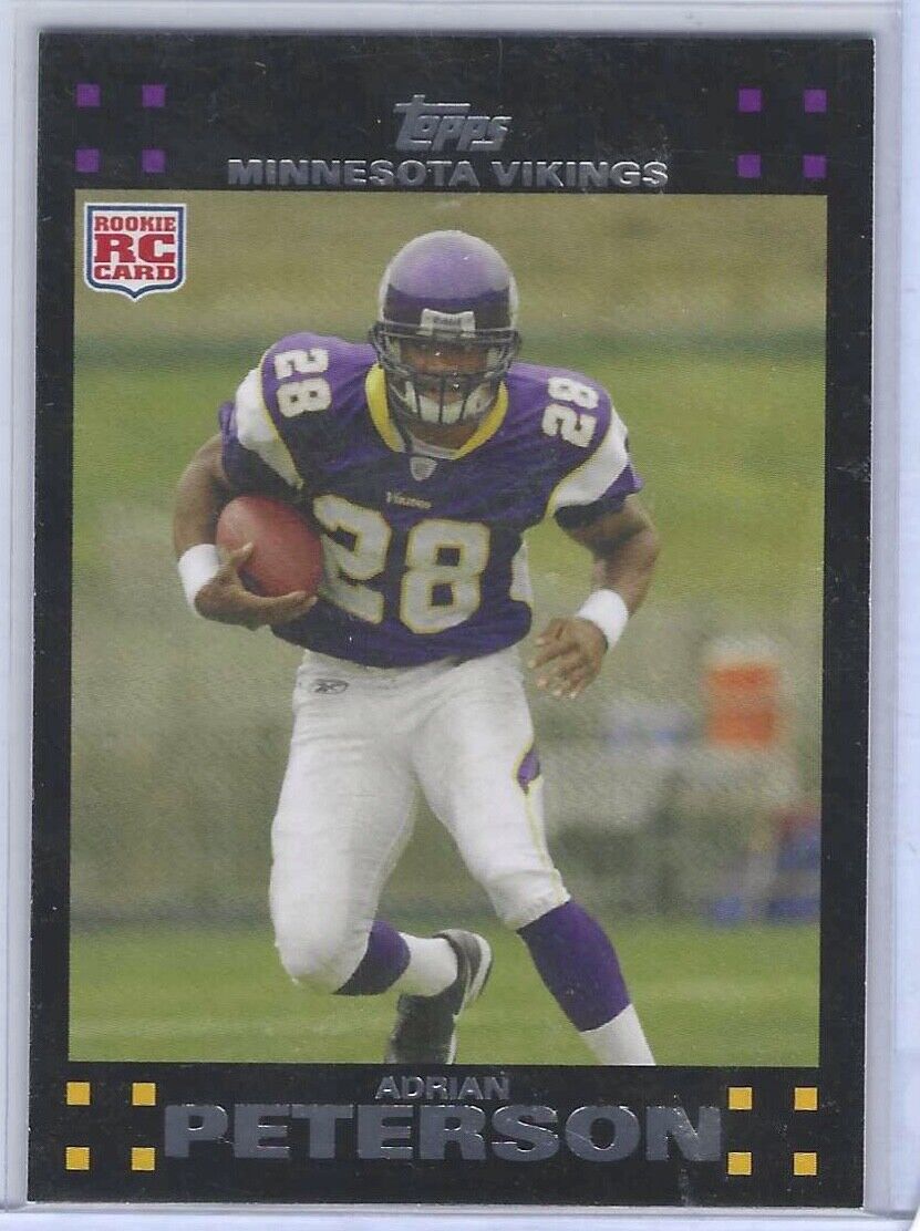 ADRIAN PETERSON 2007 TOPPS TRUE ROOKIE RC #301