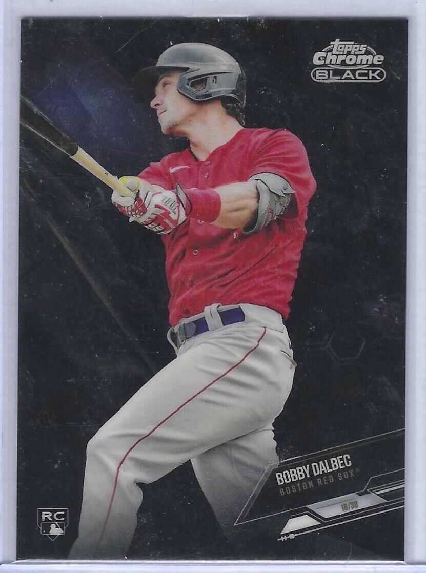 BOBBY DALBEC 2021 TOPPS CHROME BLACK BASE ROOKIE RC #72