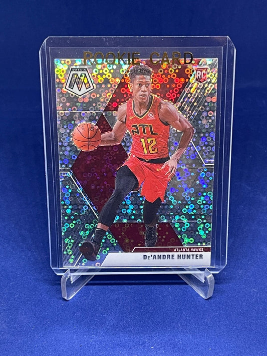 DE'ANDRE HUNTER 2019-20 PANINI MOSAIC FAST BREAK PRIZM ROOKIE RC #239